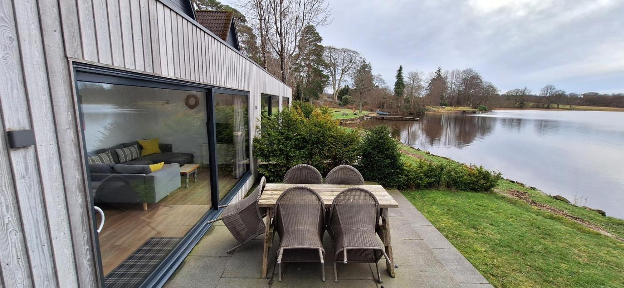 Lochend Chalets Port Of Menteith Ngoại thất bức ảnh