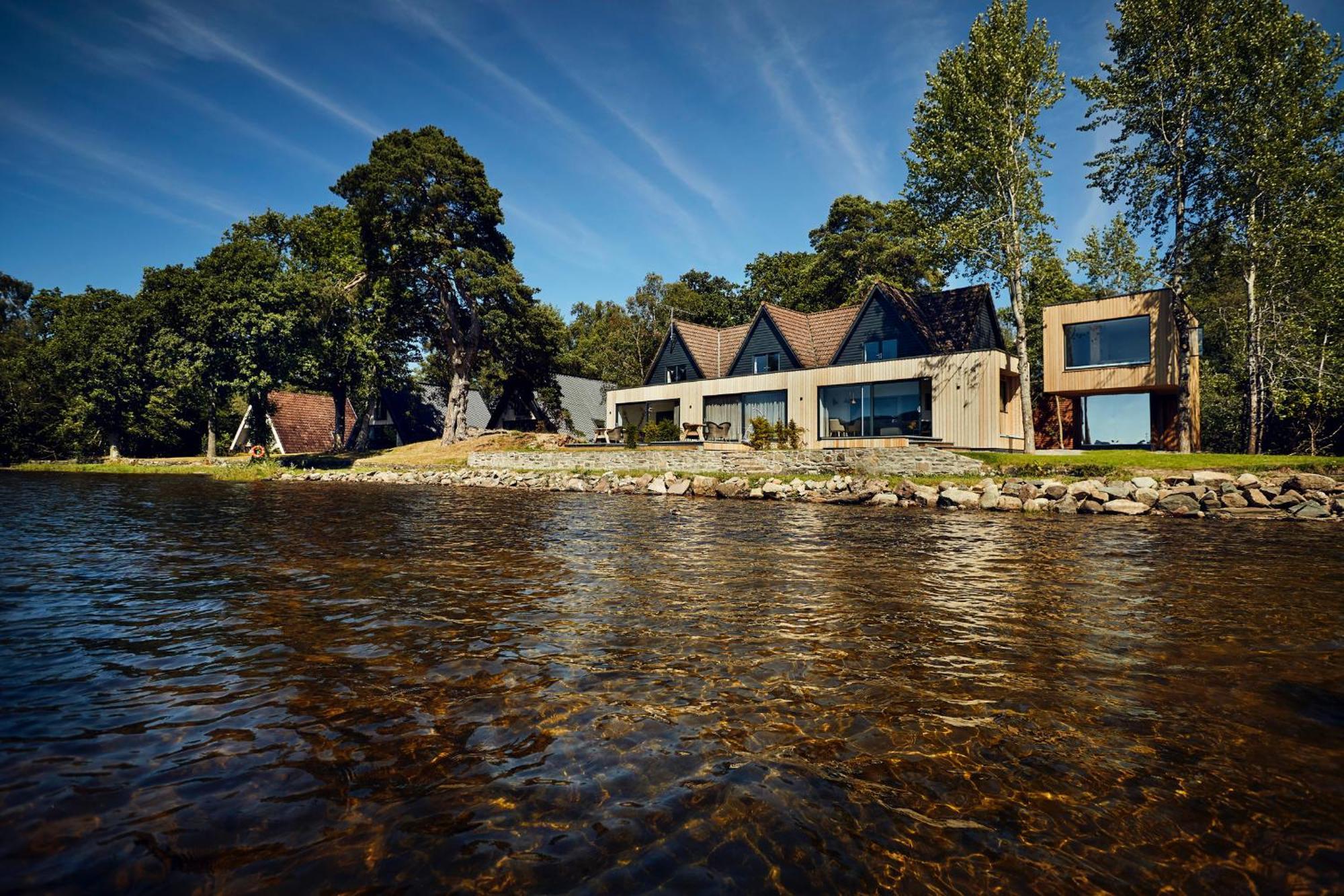 Lochend Chalets Port Of Menteith Ngoại thất bức ảnh
